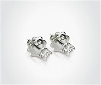 Orecchini Fanton Gioielli Donna ORECCHINI DIAMANTI in Oro Diamante 0.82 Ct FLO41PBROB - FLO41PBROB